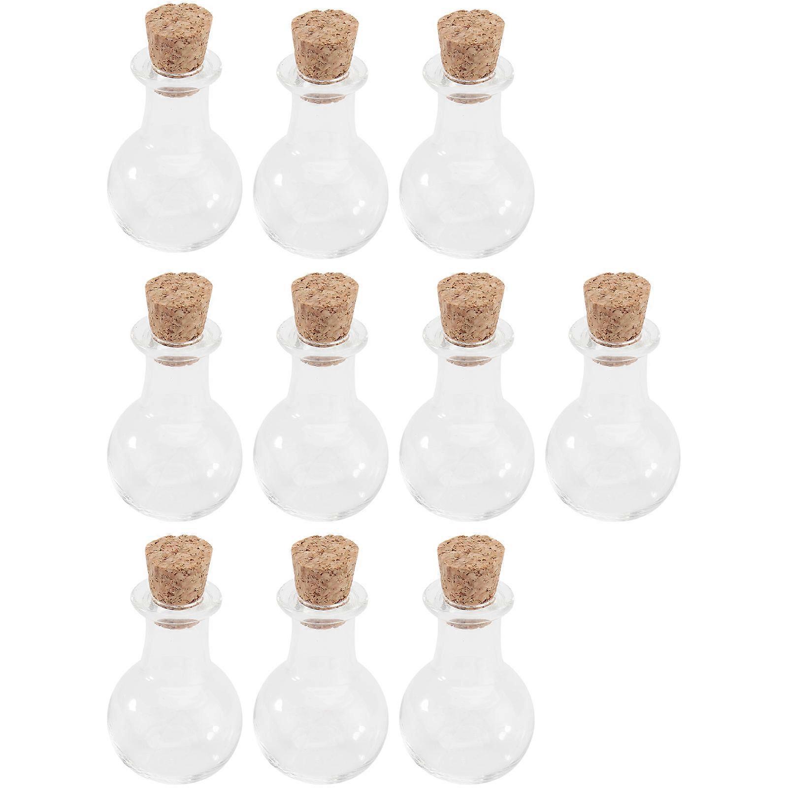 Glass Perfume for Storing Things 10Pcs with Stopper