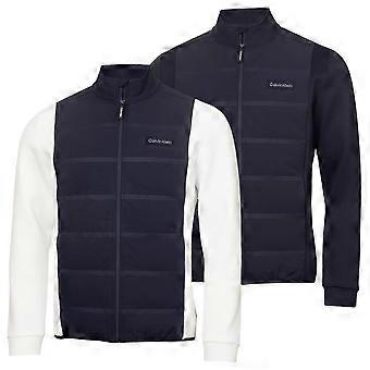 Veste de golf Calvin Klein Manning Performance pour homme, isolée et zippée intégralement