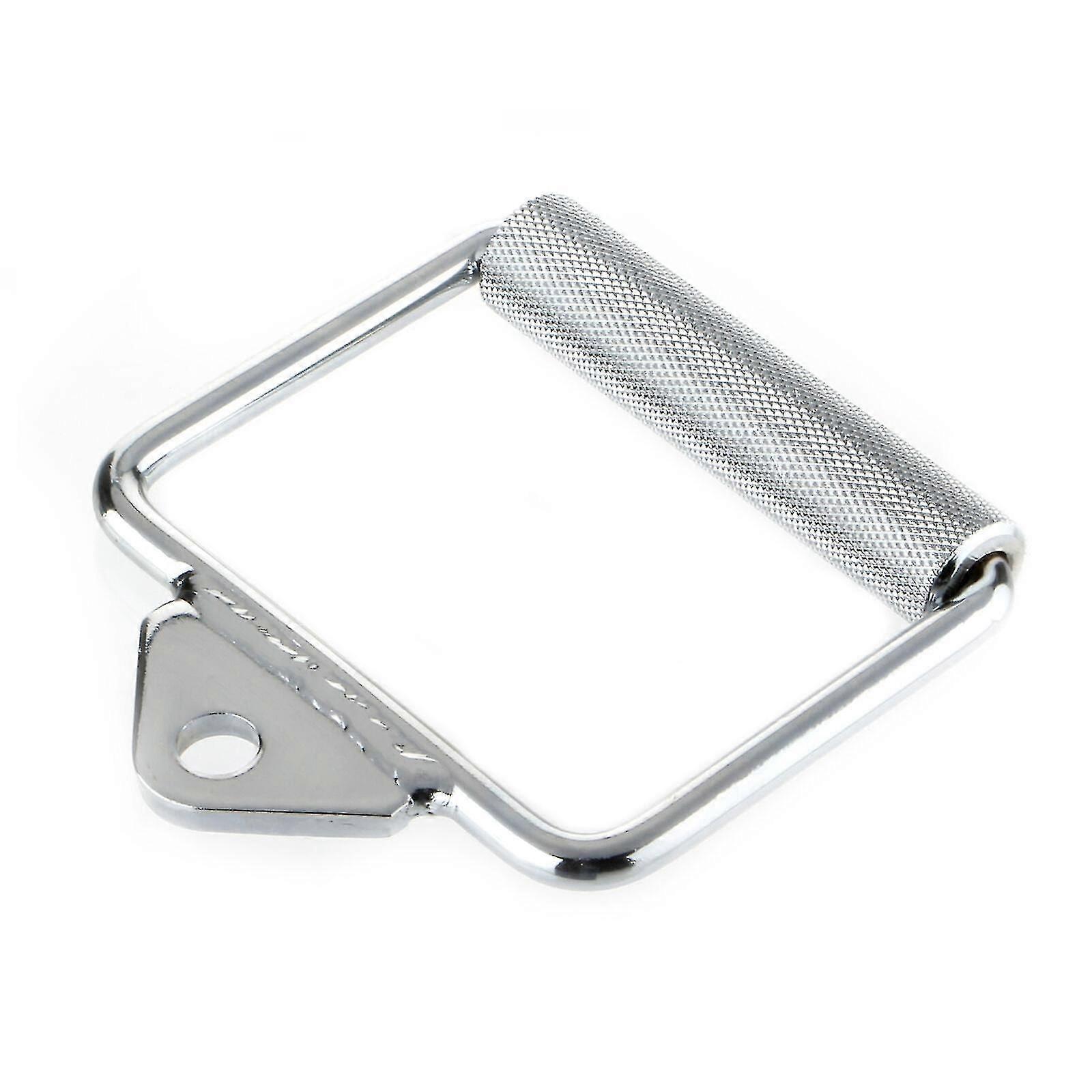 Single Stirrup Handle Cable Attachment Multi Gym Seated Row Pull Down Bar Grip