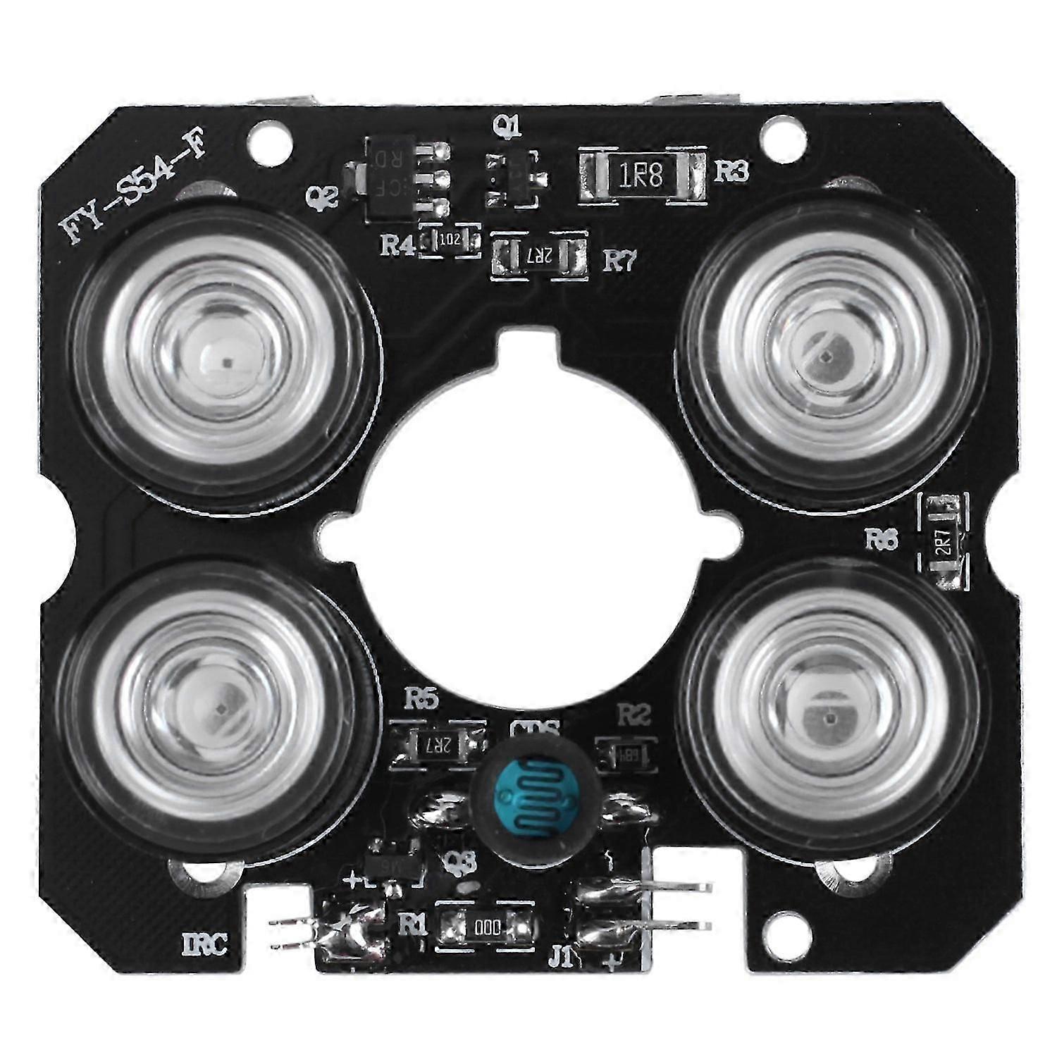 4 array IR led Spot Light LED board for CCTV cameras (52mm diameter)