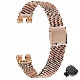 For Garmin Lily Metal Watch Strap Milanese Mesh Wrist Band Replacement with Tool