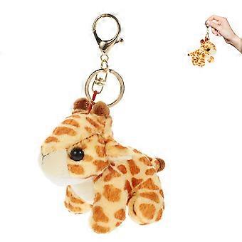 Plush Pendant Car Decoration Animal Plush Keychain Toys Bag Plush Decor Adorable Animal Plush