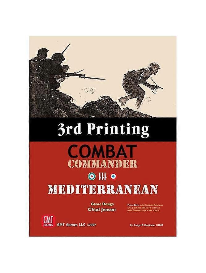 Combat Commander Mediterranean 3rd Printing Board Game