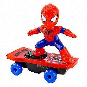 Interactive Dancing Robot with Flashlights and Music - Stunt Scooter and Sensory Electric Car Toy, Ideal Christmas Gift for Kids