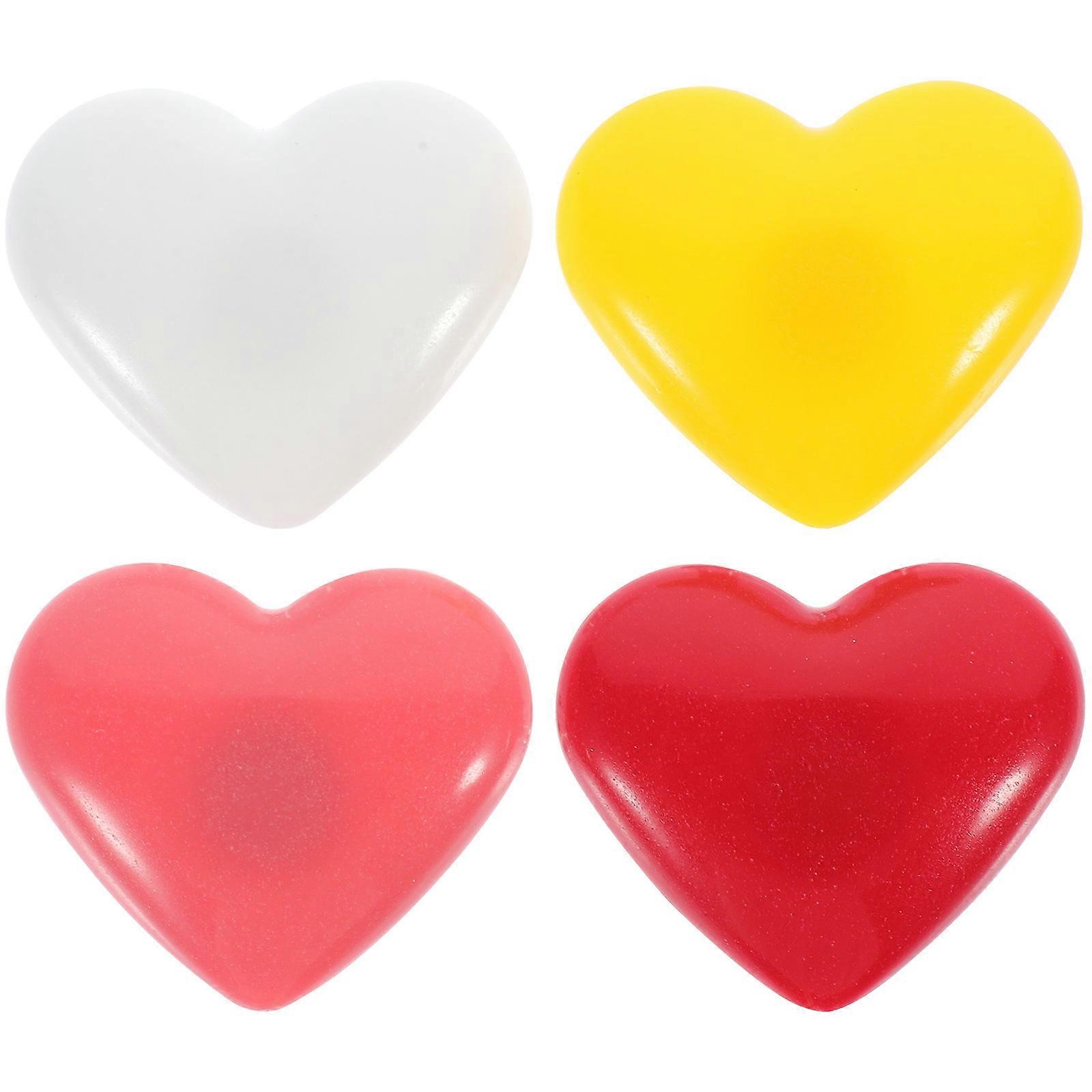 Heart Toilet Button Handle for Toilet Flush with 4Pcs Plastic Knobs