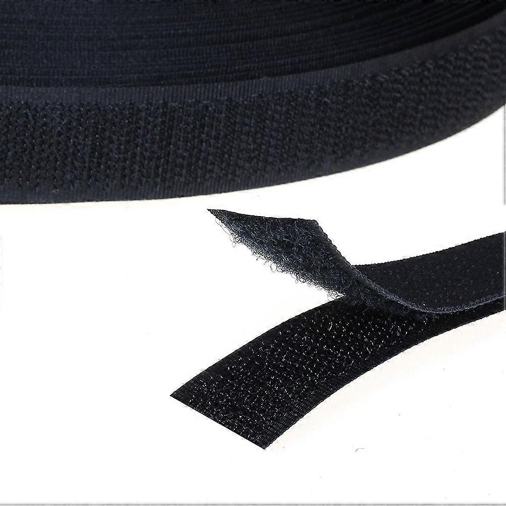 Loop Roll for Stick 25M Black Self Adhesive Loop Strip