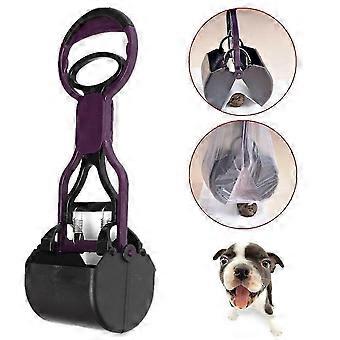 Pet Dog Cat Handle Pooper Scooper Jaw Poop Waste Pickup Scoop Homerd Clean Qd