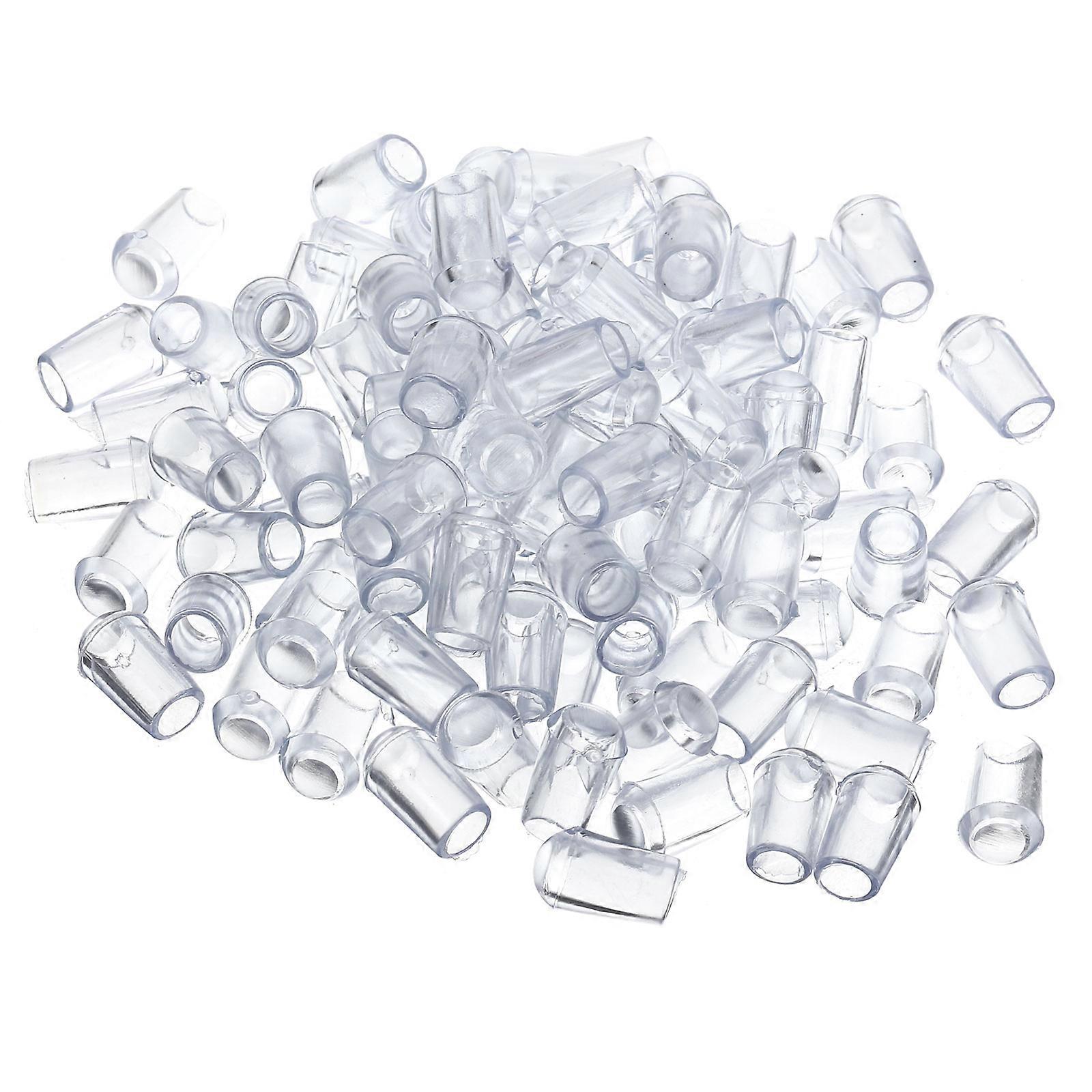 100pcs Thread End Caps Hook Hanger Tip Covers Thread Protector Caps Plastic End Caps