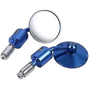 Specchietti laterali, estremità del manubrio da 7/8" per moto universale, regolabili, specchietti da 3" per manubrio, specchietto laterale finale