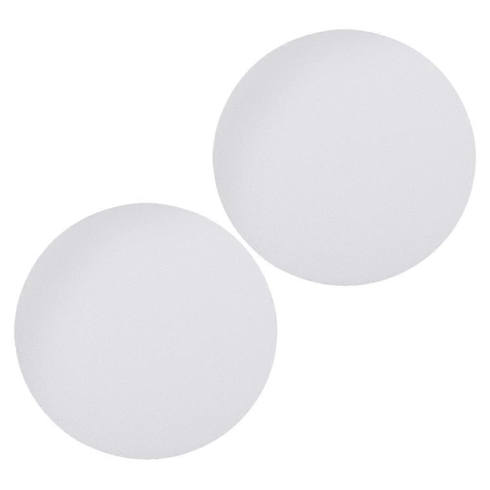 White Lamp Shade Diffuser for Ceiling Spotlights with 2Pcs Anti-Glare Covers