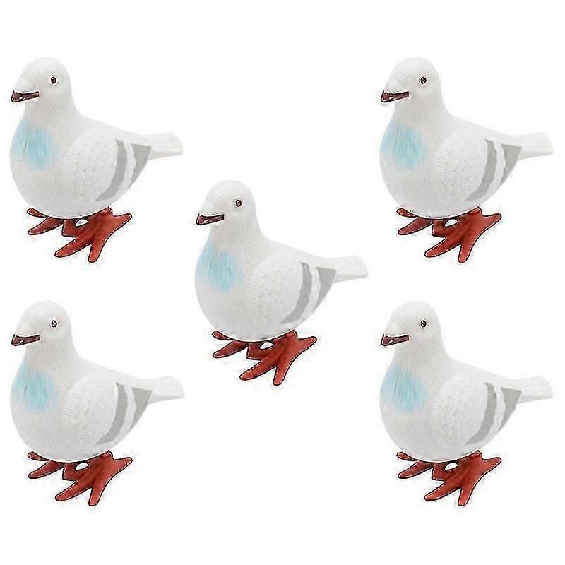 clockwork interactive pigeon toy wind up 5pcs plastic children