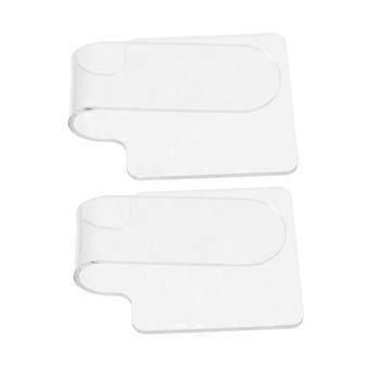 Makeup Mixing Palette - Clear Acrylic for Accurate Color Matching and Hygienic Mixing Surface