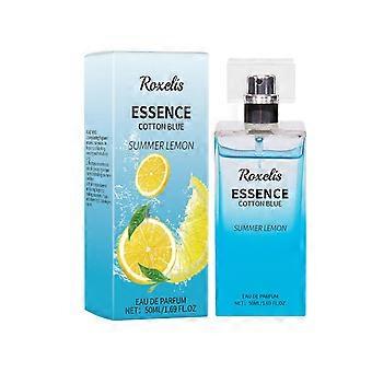 Summer Lemon Floral Perfume Spray for Women  Fresh Bergamot, Jasmine & Rose, Long-Lasting Scent