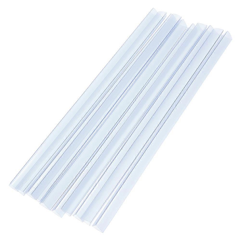 10Pcs Bookbinding Slide Binders Spine Bars Slide Grip Binding Bars Plastic Slide Binders