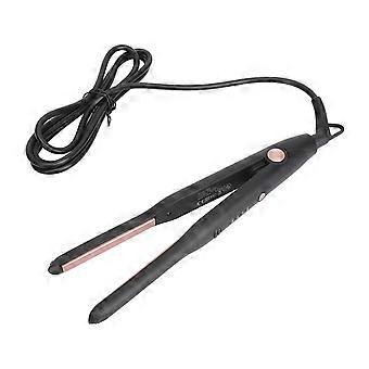 Narrow Hair Straightener for Short Hair Men with 4 Gears Temperature Control Electric Hair Iron 110-240V US Plug