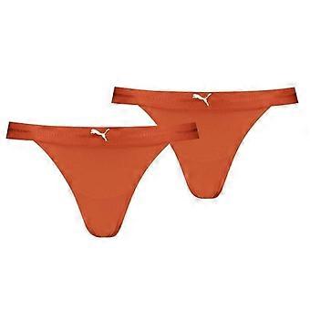 Puma Womens/Ladies Plain Tanga (Pack of 2)