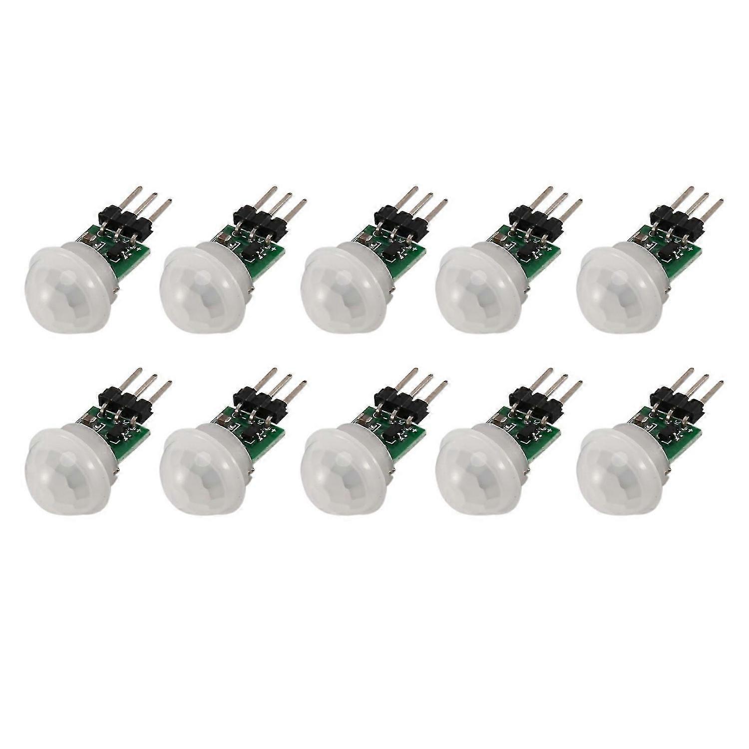 10Pcs AM312 Mini Human Sensor Module IR Pyroelectric Infrared PIR Motion Sensor Detector Modules DC