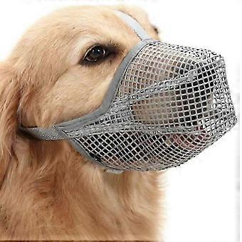 Breathable Mesh Dog Muzzle Anti-Biting Anti-Chew Anti-Lick Protection