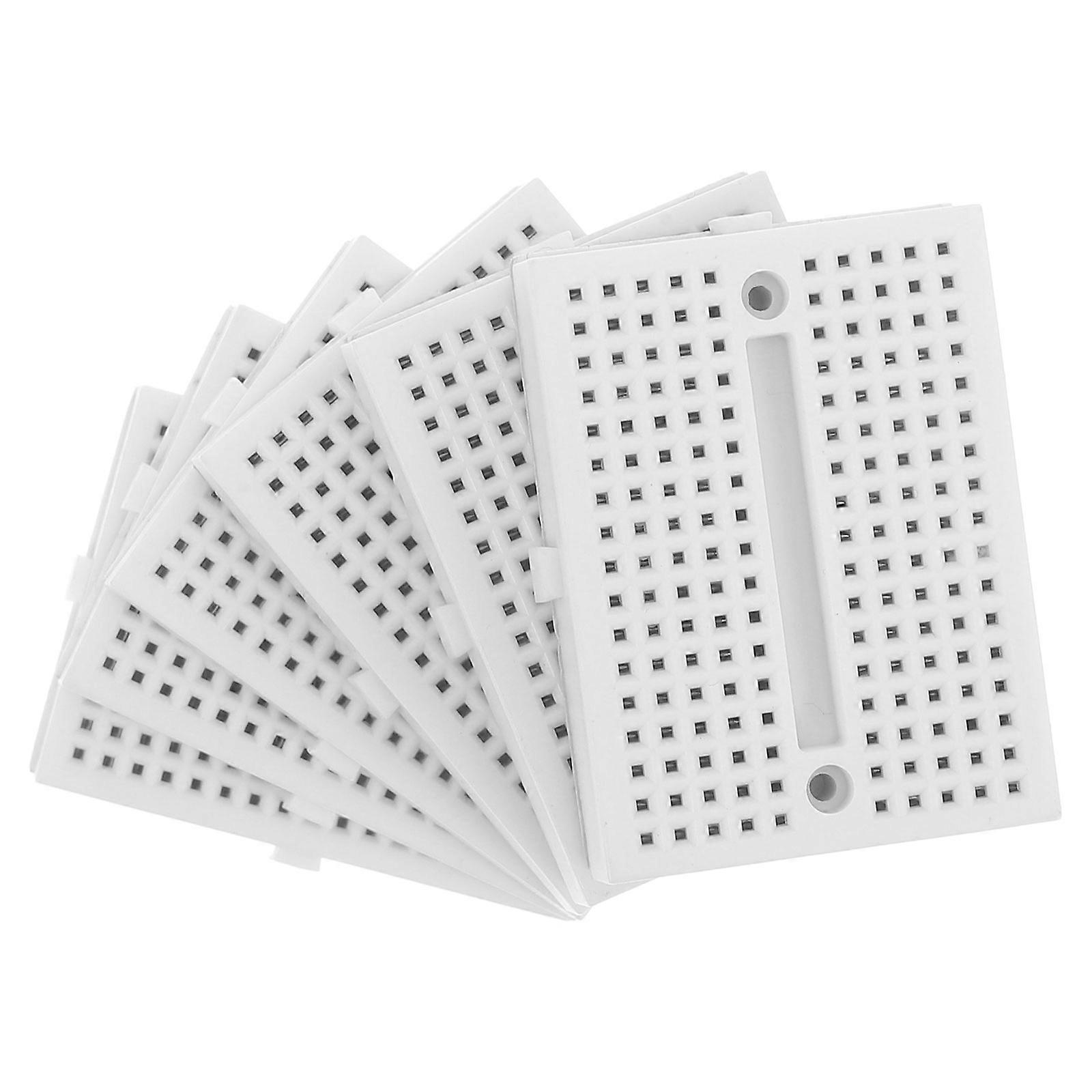 6pcs Bread Board Solderless Breadboard Experiment Tool Science Experiment Breadboard