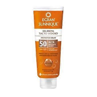Sonnenschutzmittel – Sunnique Silky Touch – Nicht fettendes Gel – LSF 50 – 250 ml