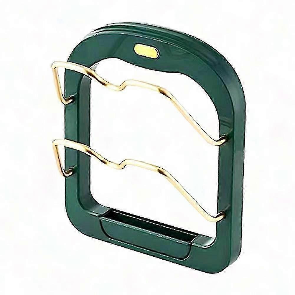 Pot Lid Rack Organizer - Rustproof Multifunctional Kitchen Storage for Pots & Pans