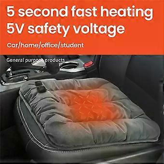Adjustable Temperature Electric Heating Pad Cushion Chair Car Pet Body Winter Warmer 3 Level Blanket Comfortable Cat Dog 10W
