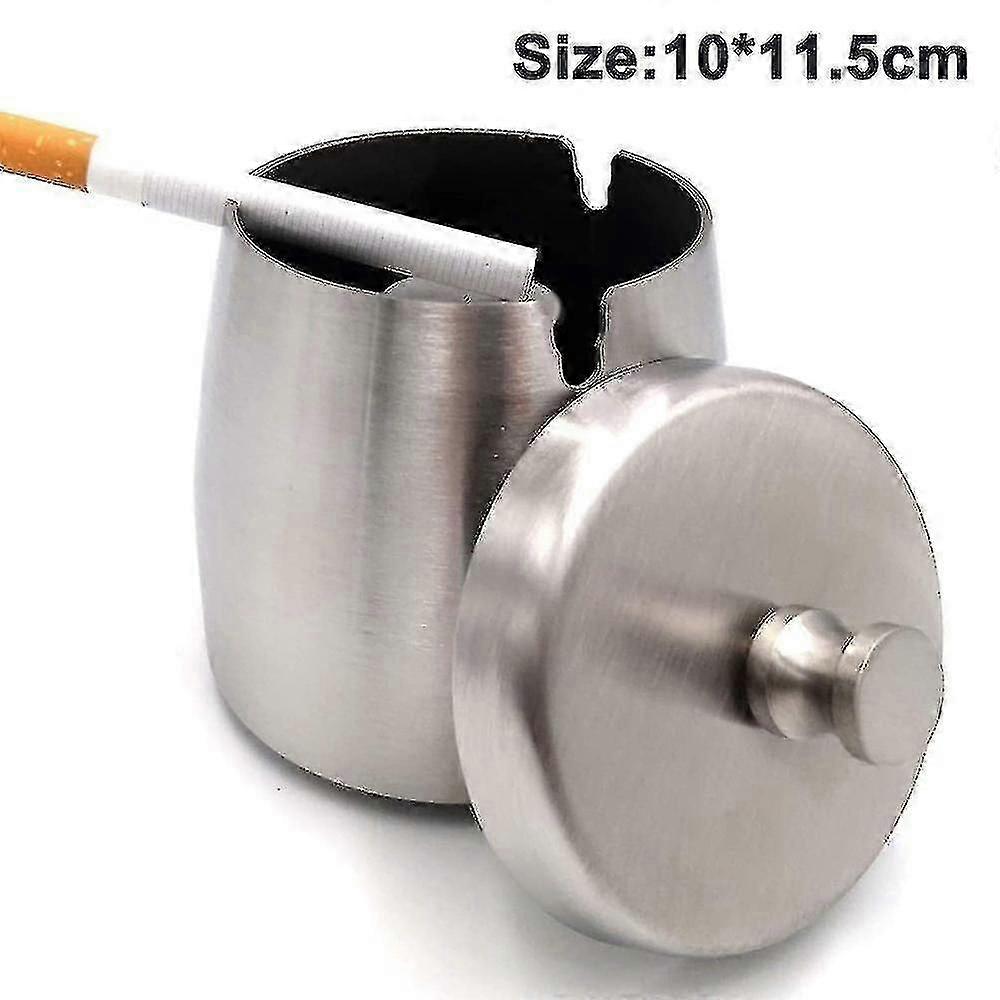 Windproof Ashtray compatible with Cigarettes Outdoor Ashtrays compatible with Patio Tabletop