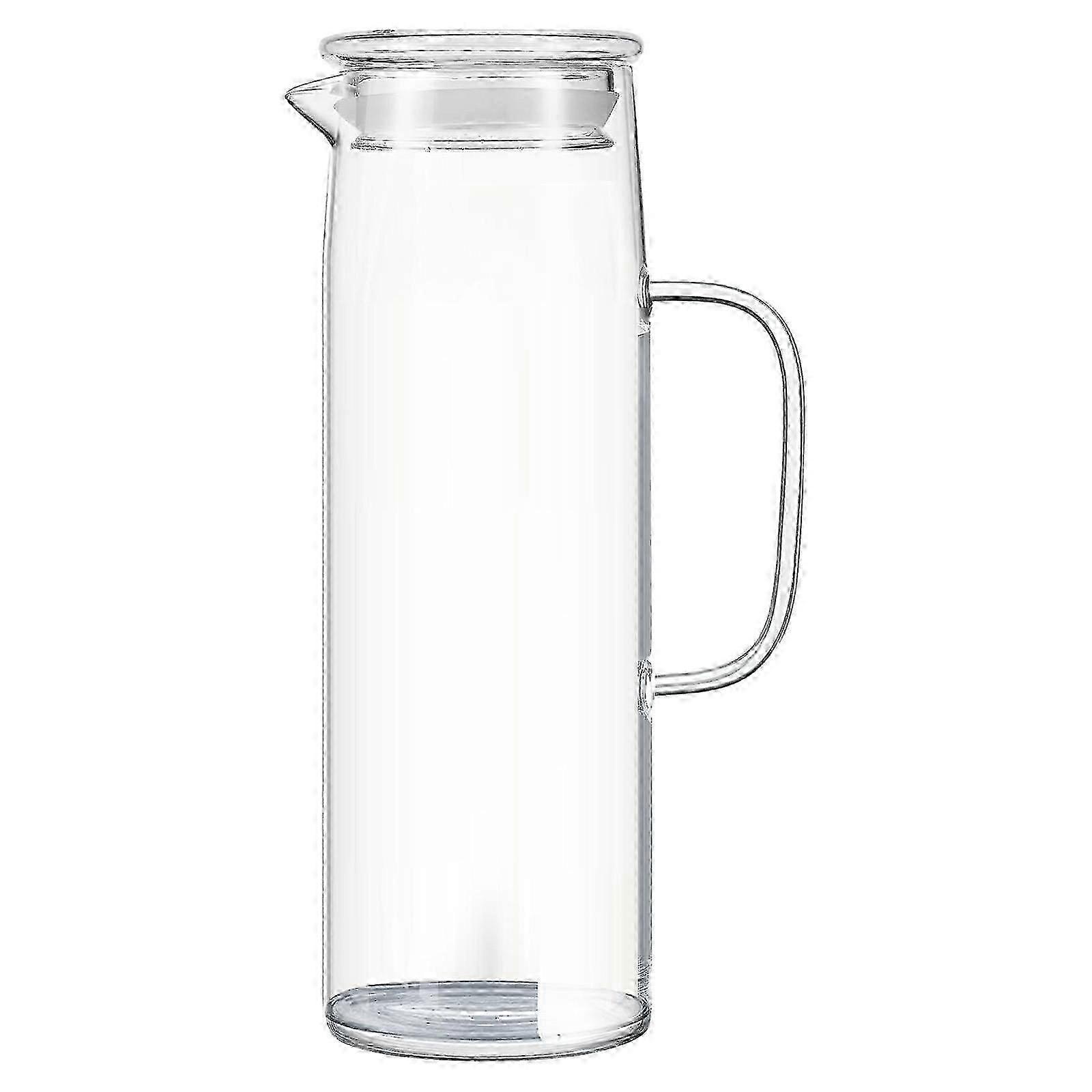 Eco-Conscious 2L Clear Borosilicate Pitcher
