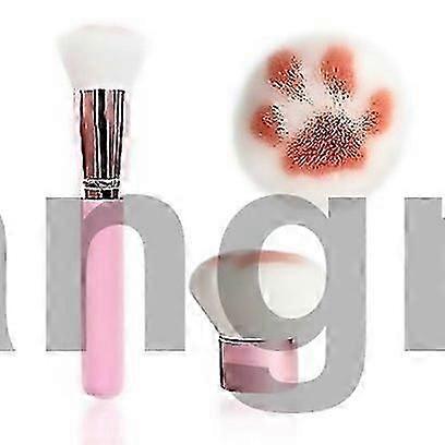 For 2pcs Makeup Brush With Cat Paw Pattern