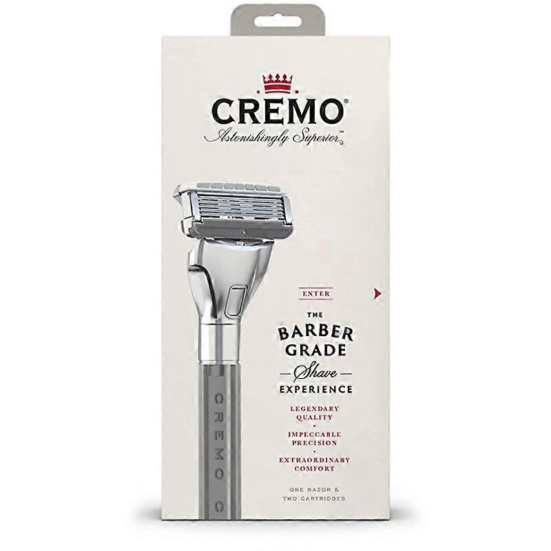De Barber Grade - scheermes + 2 vervangende scheerkoppen