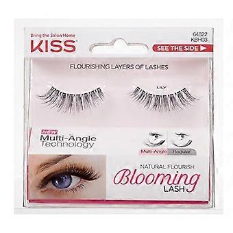 Blooming Lash (1 pair) - False eyelashes blooming with a glowing look Lily