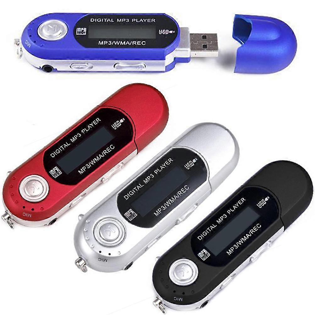 Wireless Music Player Portable Mp3 Player for Loudspeaker Box Usage Red