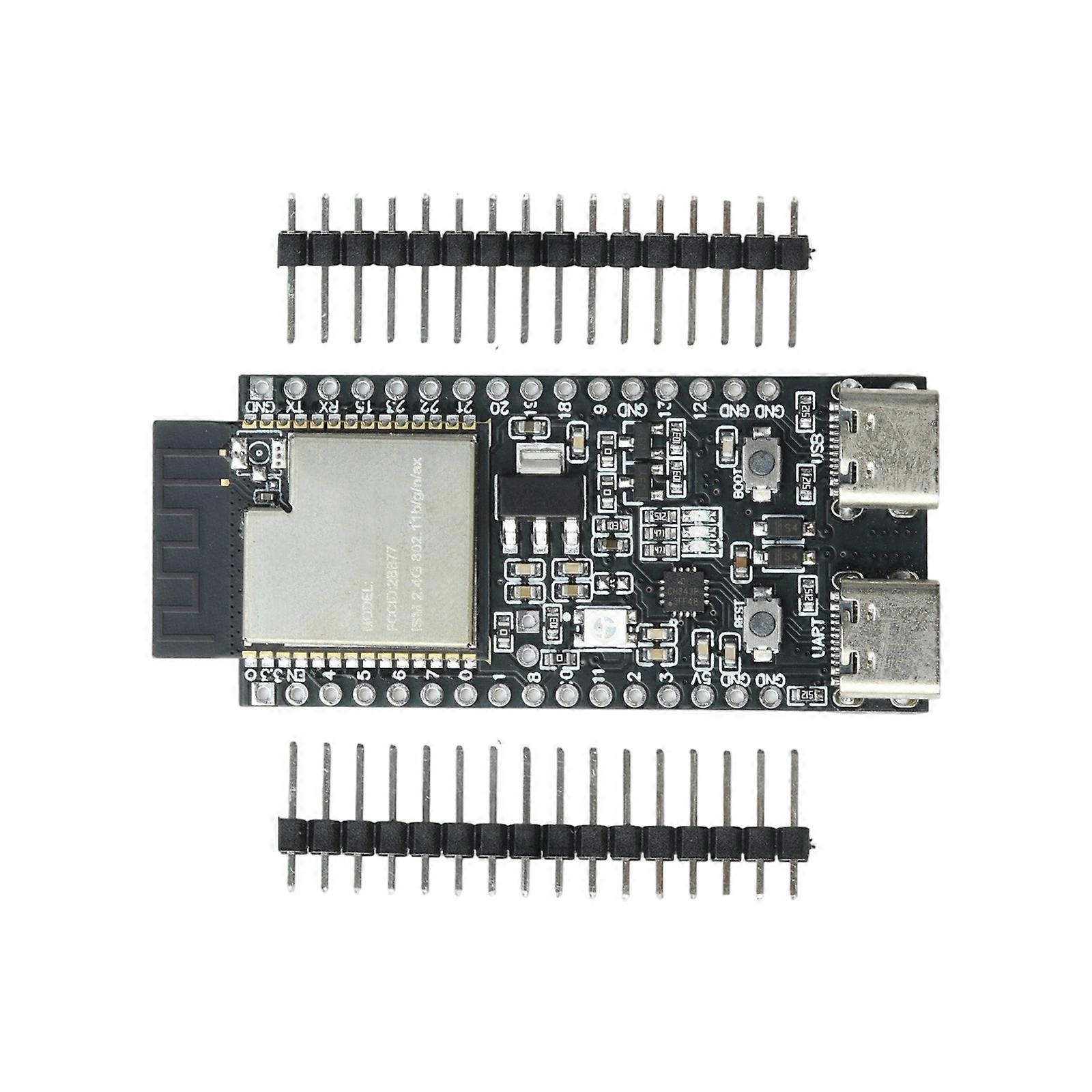 ESPC6-32 Microcontroller Development Board with N4 Flash, Low-Power Memory, and External Flash Support for Detailed Firmware Planning Multicolor