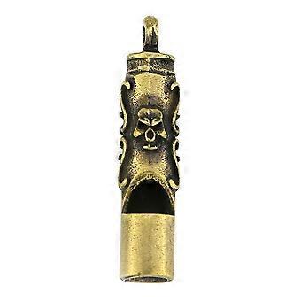 Whistle Keychain Pendant for Referee Use Mini Brass Whistle