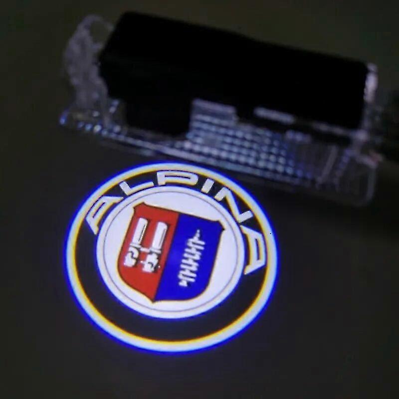 Éclairage de porte/d'accueil ALPINA pour BMW ALPINA E46 E70 E38 E36 E34 E60 E90 F30 E30 X5 X3
