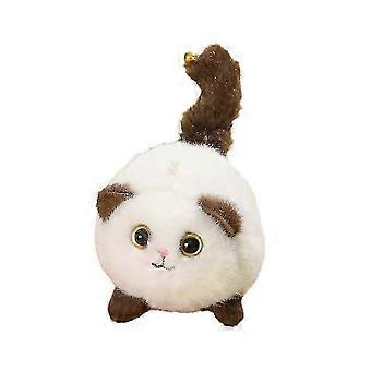 ZY Wagging Tail Plush Cat, Soft and Comfortable, Plush Animal Moves and Rocks, Rotating Cat, Gift, Home DecorationWHBYV