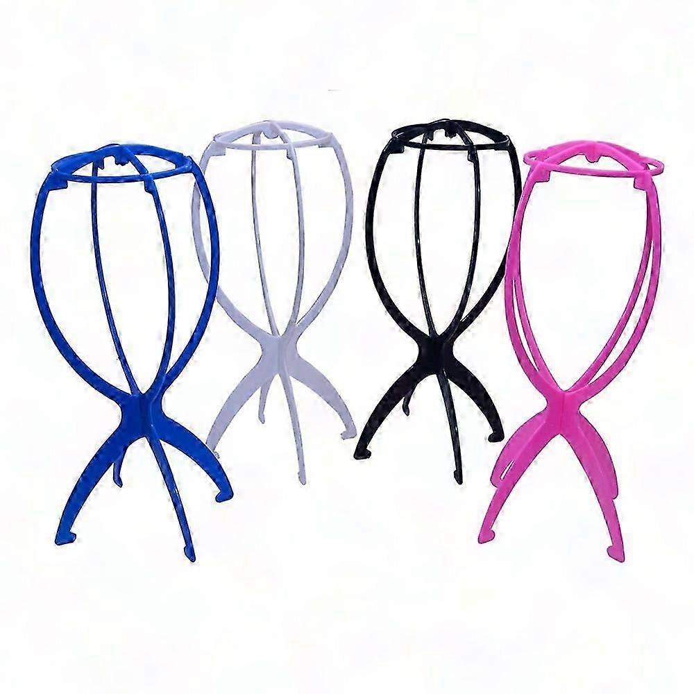 Portable Adjustable Folding Wig Stand Holder