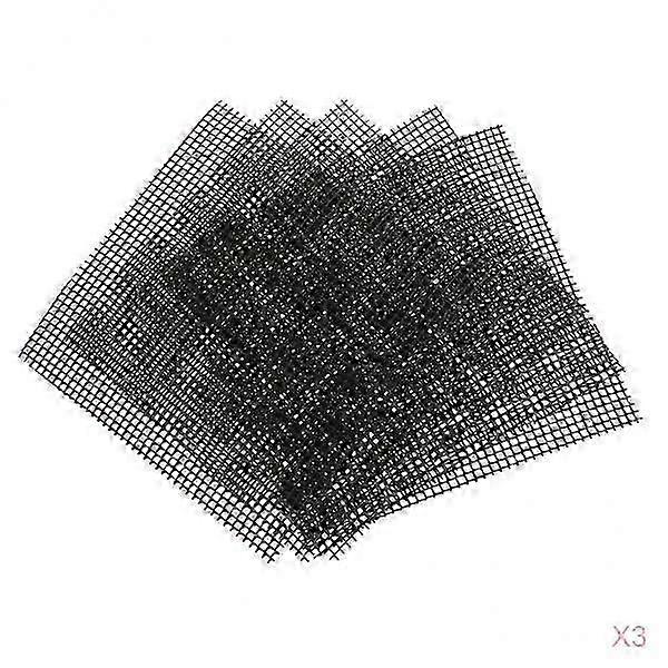 Drainage Mesh Pads 15x15cm Black