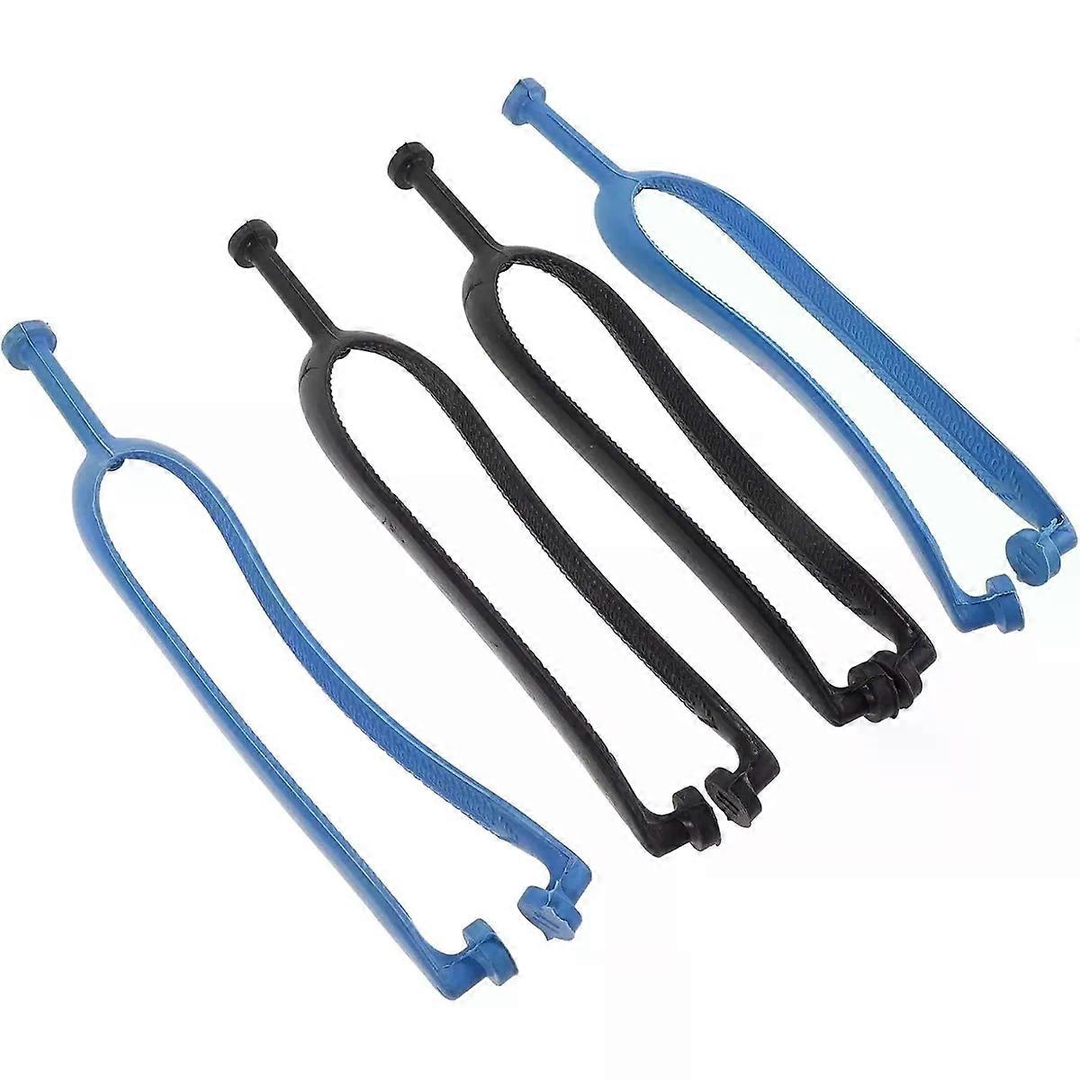 2 Pairs Rubber Replacement Shoe Straps for Modular Flip Flops