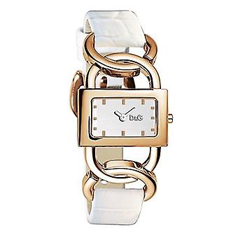 D&g donna Quartz Analog Woman Watch with Cowhide Bracelet DW0590