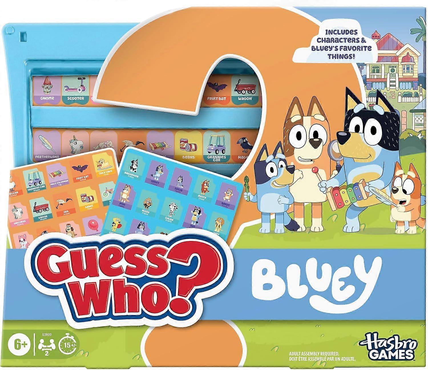 Guess Who Bluey Board Game
