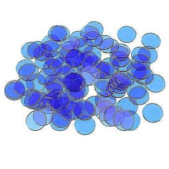 300 Stück Plastik Poker Chips Bingo Brett Spiele Marker Token Kinder Zählen Spielzeug Family Club Party Zubehör Gemischte Farbe