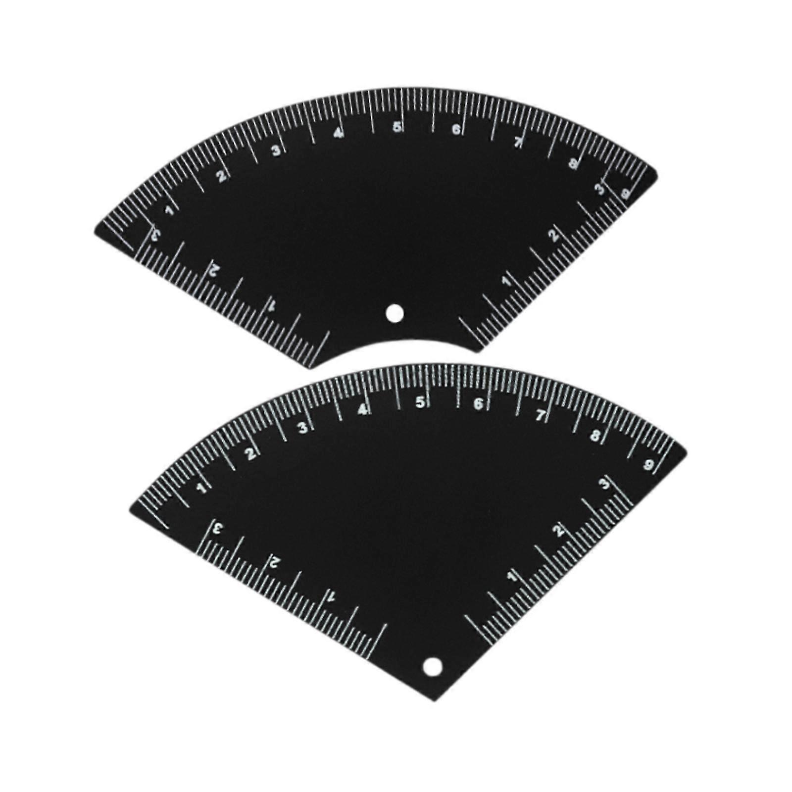 Lightweight Eyebrow Ruler Template Set