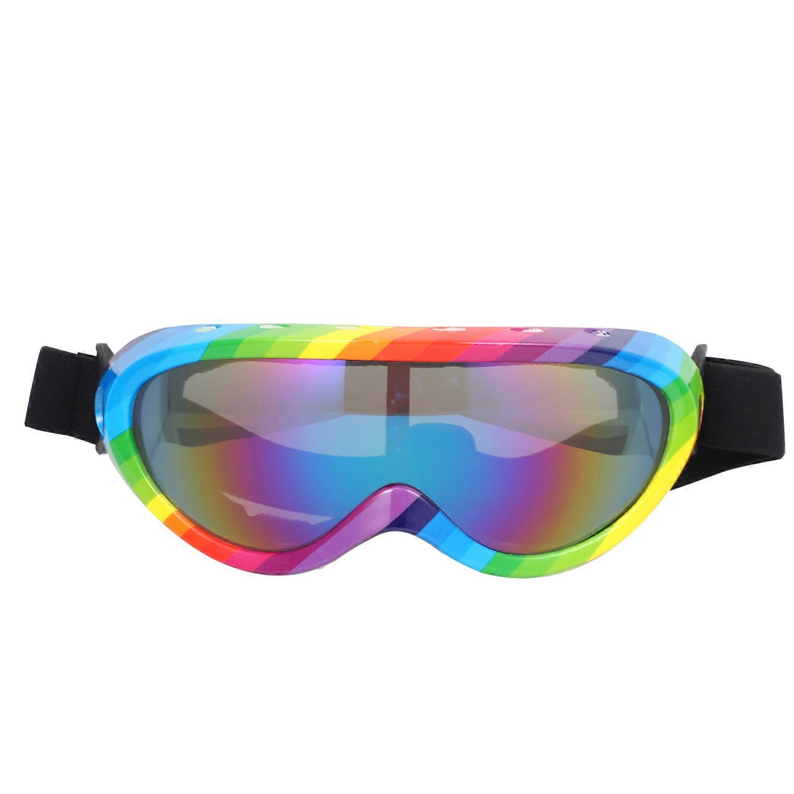 Cycling Goggles 1Pair for Wearing Use Durable Pc Material with Assorted Color