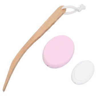 Lotion Applicator Long Handle Back Cream Applicator with 4 Replaceable Pads for Elderly Women