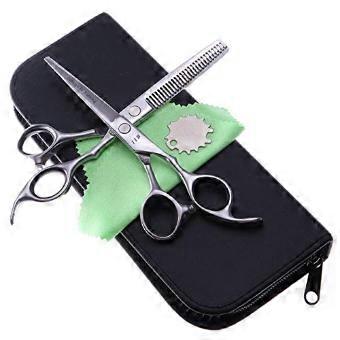 6 Inch Professional Hair Cutting Scissors, Stainless Steel Barber Shears with Ergonomic Grip for Salon and Home