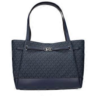 Michael Kors Blue Fabric Shoulder Bag