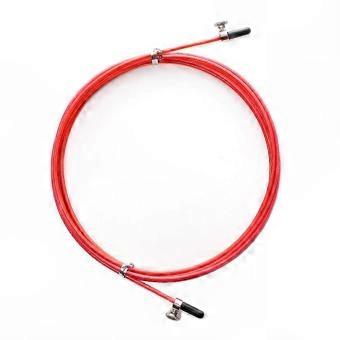 Replacement Cable for Speed Jump Rope, Nylon Coated Stainless Steel Jump Rope Cable with Safety Stops, High-Speed