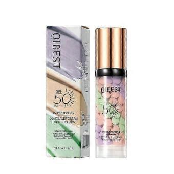 SPF 50 Face Primer with Sunscreen Isolation, One Step Color Correcting Makeup Primer for Oil Control and Blurring Imperfections