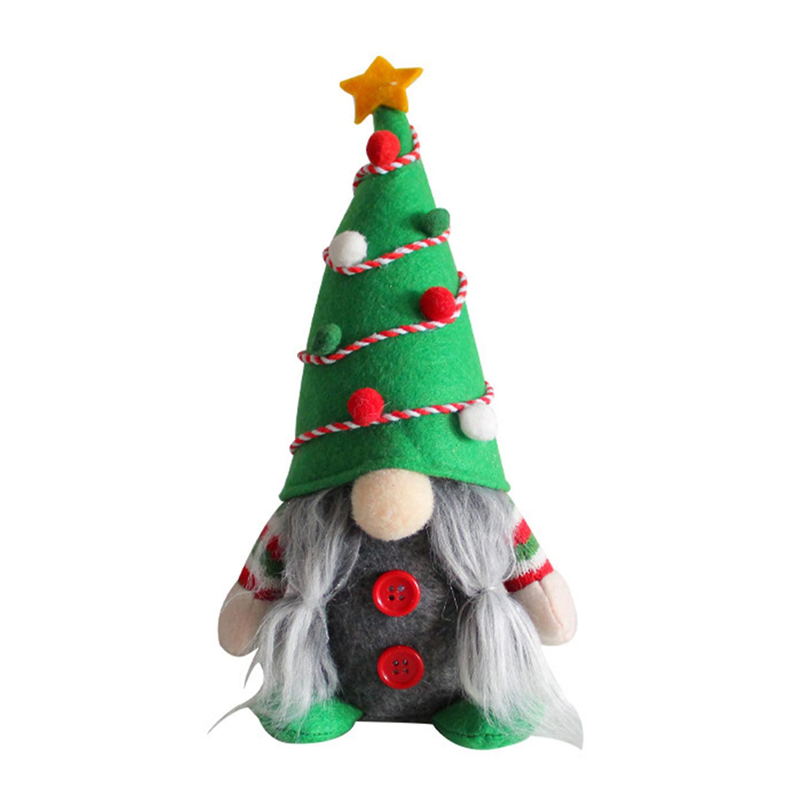 Christmas Gnomes Plush Decor Create Warm Christmas Party Atmosphere